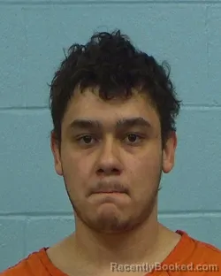 Mugshot of Asa Samuel Castaneda booked in Williamson County, Texas on March 11, 2026