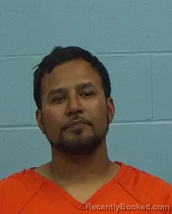 Mugshot of Christopher Andrew Lozano booked in Williamson County, Texas on March 13, 2026