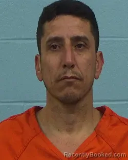 Mugshot of Isandor Ramos Alvarez booked in Williamson County, Texas on March 14, 2026