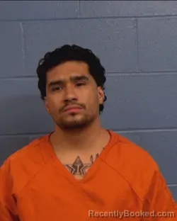 Mugshot of Andres Castaneda booked in Williamson County, Texas on March 14, 2026