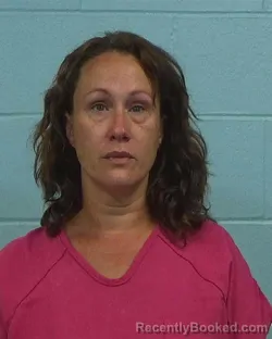 Mugshot of Melissa Sue Halliburton booked in Williamson County, Texas on March 15, 2026