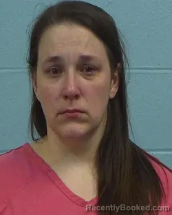 Mugshot of Jennnifer Elizabeth Keas booked in Williamson County, Texas on March 15, 2026