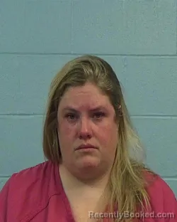 Mugshot of Samantha Woolley booked in Williamson County, Texas on March 16, 2026