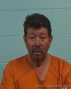 Mugshot of Meliton Alonso Rojas booked in Williamson County, Texas on March 17, 2026