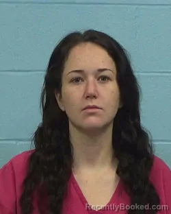 Mugshot of Delaney Rose Santora booked in Williamson County, Texas on March 17, 2026