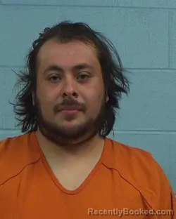 Mugshot of Baxter Angstrom Moss booked in Williamson County, Texas on March 18, 2026