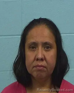 Mugshot of Anabel Sanchez-Montalvo booked in Williamson County, Texas on March 18, 2026