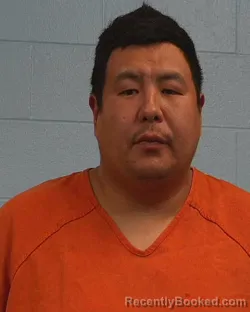 Mugshot of Mergen Aguev booked in Williamson County, Texas on March 21, 2026