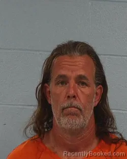 Mugshot of James C Vanderford booked in Williamson County, Texas on March 21, 2026