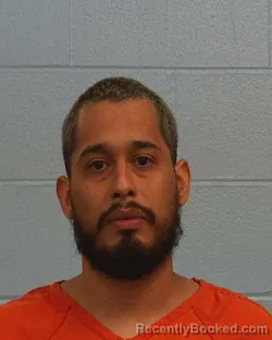 Mugshot of Christopher Mario Salazar booked in Williamson County, Texas on March 22, 2026