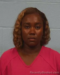 Mugshot of Anesha Isaveah Kincheon booked in Williamson County, Texas on March 22, 2026