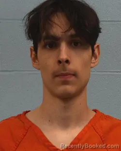 Mugshot of Lucas Alexander Lott booked in Williamson County, Texas on March 23, 2026