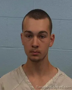 Mugshot of Jackson Marshall booked in Williamson County, Texas on March 24, 2026