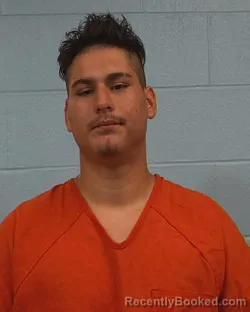 Mugshot of Andres Gabriel Garcia booked in Williamson County, Texas on March 25, 2026