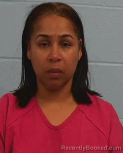 Mugshot of Marianna Del Valle Hernandez booked in Williamson County, Texas on March 26, 2026