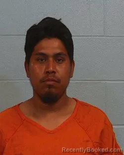 Mugshot of Hugo Franco-Montenegro booked in Williamson County, Texas on March 27, 2026