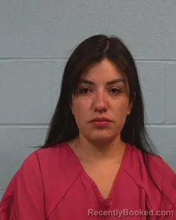 Mugshot of Victoria Esperanza Hernandez booked in Williamson County, Texas on March 27, 2026