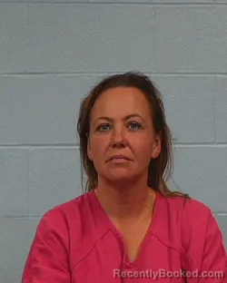 Mugshot of Megan Elizabeth Stephan booked in Williamson County, Texas on March 27, 2026