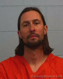 Mugshot of Brandon Michael Sutherin booked in Williamson County, Texas on March 27, 2026