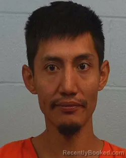 Mugshot of Artemio Sanchez booked in Williamson County, Texas on March 27, 2026