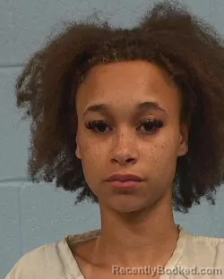 Mugshot of Madison Ivana Moss booked in Williamson County, Texas on March 27, 2026