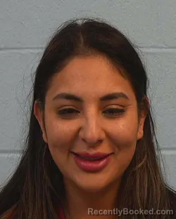 Mugshot of Belen Celeste Valderaz booked in Williamson County, Texas on March 28, 2026