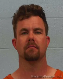 Mugshot of Daniel Lee Harvey booked in Williamson County, Texas on March 28, 2026