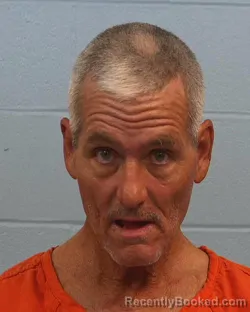 Mugshot of Robert Curtis Cox booked in Williamson County, Texas on March 28, 2026