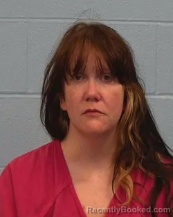 Mugshot of Hannah Kelsey Merritt booked in Williamson County, Texas on March 29, 2026