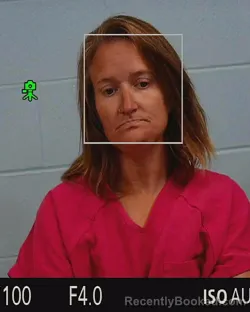 Mugshot of Amanda Nicole White booked in Williamson County, Texas on March 30, 2026