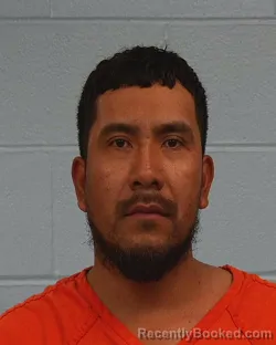 Mugshot of Jose Juan Martinez Gregorio booked in Williamson County, Texas on March 30, 2026