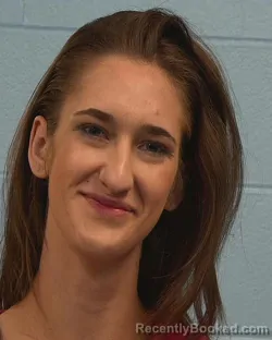 Mugshot of Madison Belle Pompa booked in Williamson County, Texas on March 30, 2026