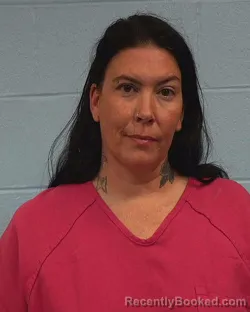 Mugshot of Angela Rose Christy booked in Williamson County, Texas on March 30, 2026