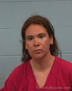 Mugshot of Abigail Hrovatin booked in Williamson County, Texas on March 30, 2026