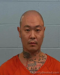 Mugshot of Joon Hyuk Gweon booked in Williamson County, Texas on March 31, 2026