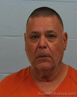 Mugshot of Rudolfo Ortiz Aldarete booked in Williamson County, Texas on April 2, 2026