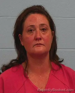 Mugshot of Katherine Erin Buley booked in Williamson County, Texas on April 3, 2026