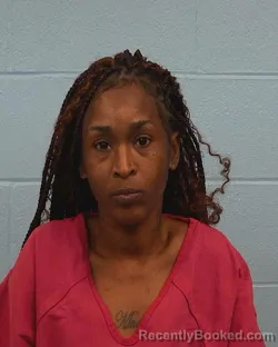 Mugshot of Kyala Sharde Morgan booked in Williamson County, Texas on April 4, 2026