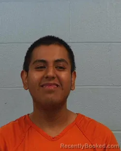 Mugshot of Israel Monroy booked in Williamson County, Texas on April 5, 2026