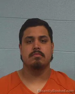 Mugshot of Adan Yadiel Franco booked in Williamson County, Texas on April 17, 2026