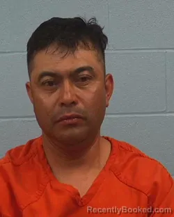 Mugshot of Valentin Avila Lemus booked in Williamson County, Texas on April 21, 2026