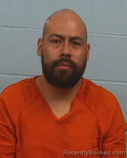 Mugshot of Erik Gabriel Acosta booked in Williamson County, Texas on April 21, 2026