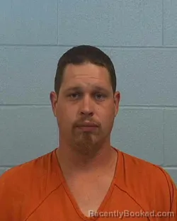 Mugshot of Willard Ryan Moore booked in Williamson County, Texas on April 24, 2026