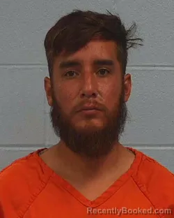 Mugshot of Jose Ruben Mondragon booked in Williamson County, Texas on April 24, 2026