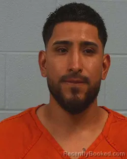 Mugshot of Abel Aguirre Quintero booked in Williamson County, Texas on April 27, 2026