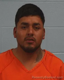 Mugshot of Juan Carlos Gonzales Garcia booked in Williamson County, Texas on April 27, 2026