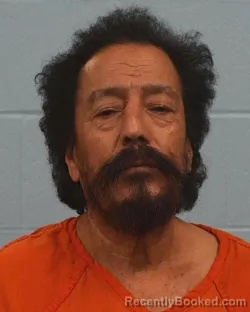 Mugshot of Heraclio Rebollar-Osorio booked in Williamson County, Texas on April 27, 2026