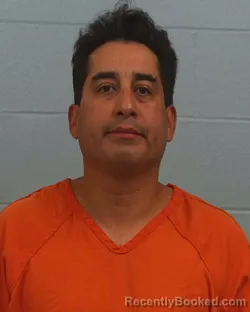Mugshot of Octavio Sarabia Lozano booked in Williamson County, Texas on April 28, 2026