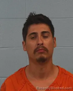 Mugshot of Victor Manel Flores booked in Williamson County, Texas on April 28, 2026