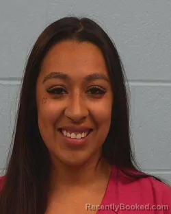 Mugshot of Nicole Soledad Valenzuela booked in Williamson County, Texas on April 30, 2026